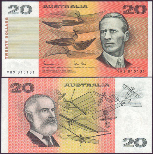 1983 Australia $20 Johnston/Stone (aUnc) L002071 - Click Image to Close